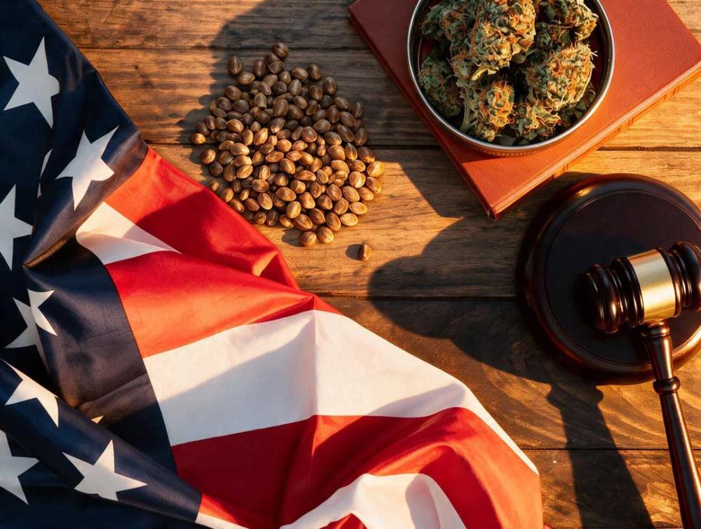 Cannabis seeds from Europe in California