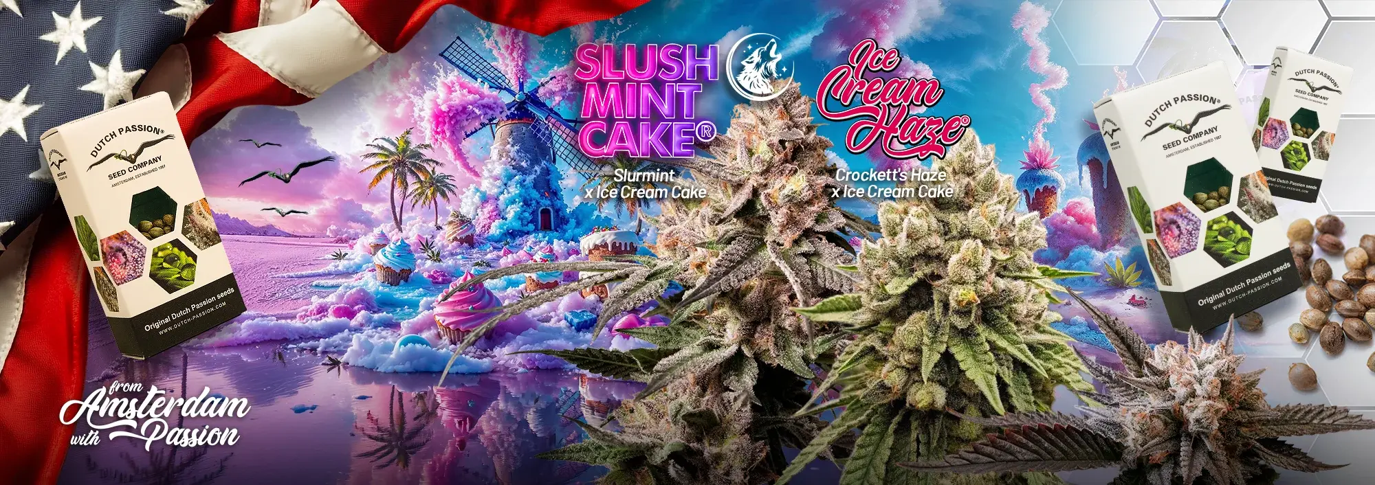 New: Slush Mint Cake by Dutch Passion x Antonio