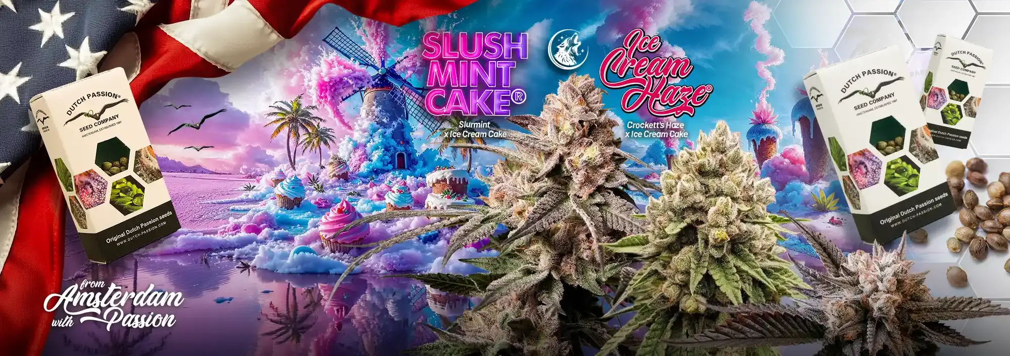 New: Slush Mint Cake by Dutch Passion x Antonio